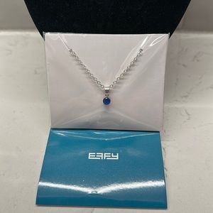 🆕⭐️Effy Sapphire Blue Color Silver Plated Women's Necklace